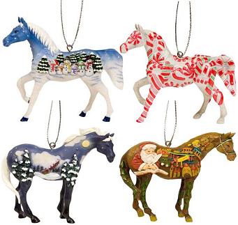Trail of the Painted Ponies, Christmas 2008 Ornament Set