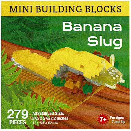 Banana Slug Mini Building Blocks