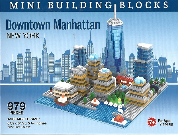 Downtown Manhattan Mini Blocks IPG-84324
