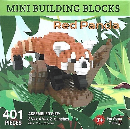 Red Panda Mini Building Blocks