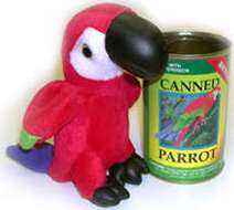 Canned Parrot