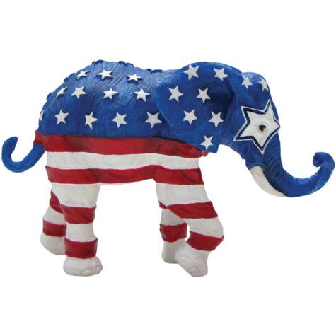 Patriotic Mini Elephant